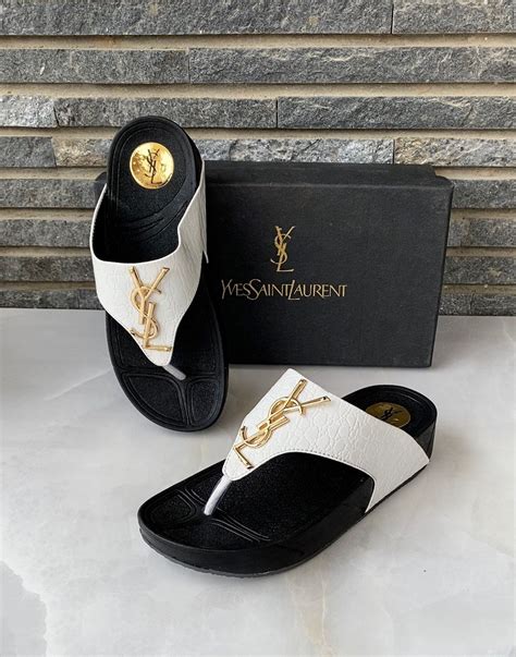 cheap ysl flip flops